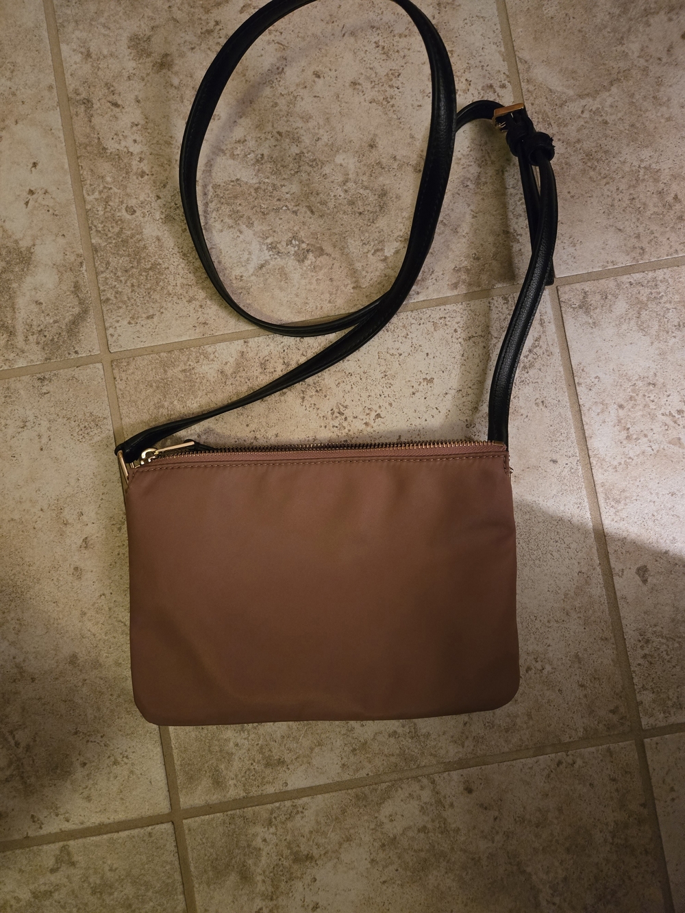kate spade New York Brown Crossbody Bag with Black Strap - Picture 5 of 5